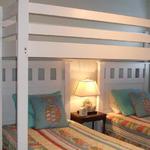 Exrta Long Twin Loft Bunk $549
(73"H x 44"W x 112"L)
With 2 Twin Headboards as Shown Add $468 (Cut Out Style 52"H)