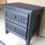 Two Drawer Black Nightstand
$229 (24"Tall) or $249 (28"Tall)
Add $35 for Black Custom Color