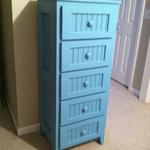 5 Drawer Nana Chest $399
(50Hx20Wx16D) in White
Custom Color Add $35