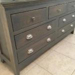 Dresser 7 Drawer $619 
Add $100 Custom Stain 
*Custom Handles not included
(Wood Knobs included)