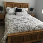 Arizona Queen Head & Foot Bed $649 in White
Add $100 for Custom Stain